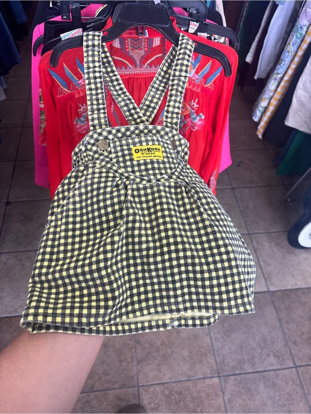Vintage from the 80’s Oshkosh Kids Bottoms overall